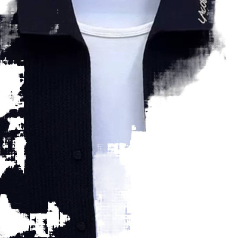 Herren elegante Strickjacke mit praktischen Taschen und stylischem Schnitt Aliams