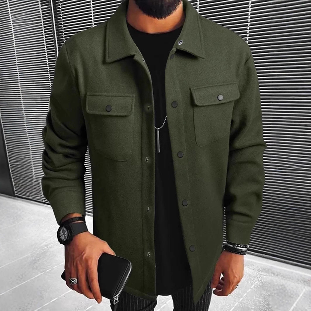 Herren Designer-Style Hemdjacke Aliams