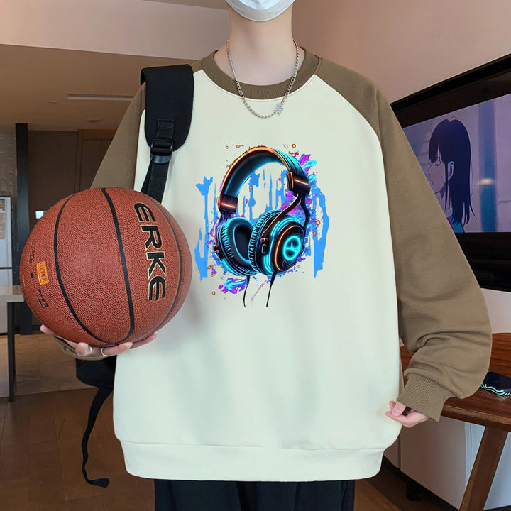 Unisex Sweatshirt mit grafischem Druck Aliams