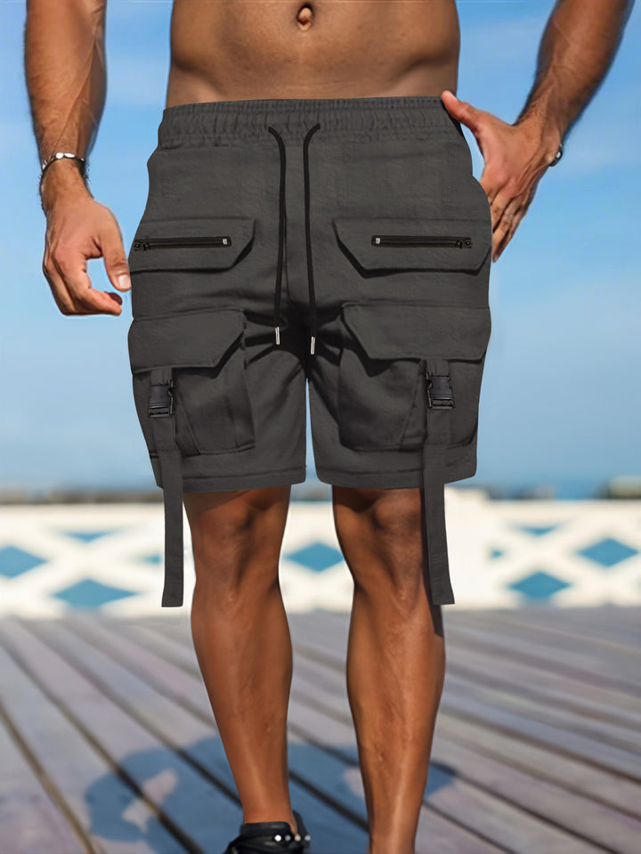 Herren Cargo Stil Utility Shorts Aliams