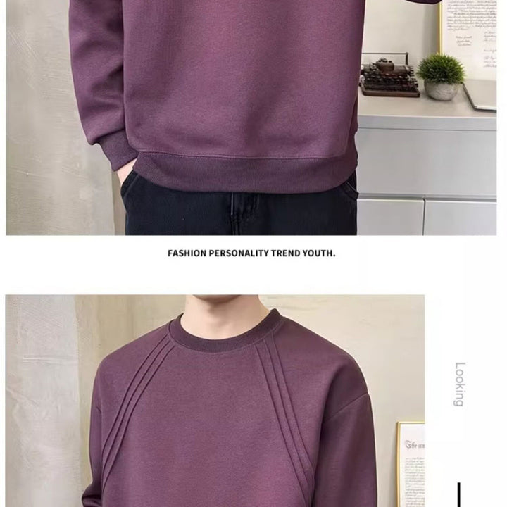 Herren Sweatshirt mit modernem Design und funktionalen Details Aliams