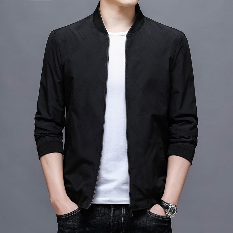 Herren Bomberjacke mit strukturiertem Design Aliams