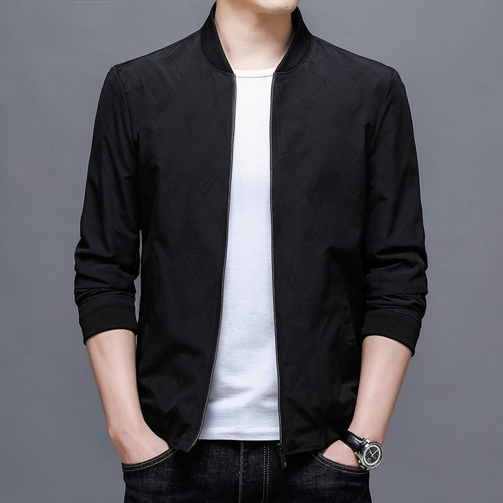 Herren Bomberjacke mit strukturiertem Design Aliams