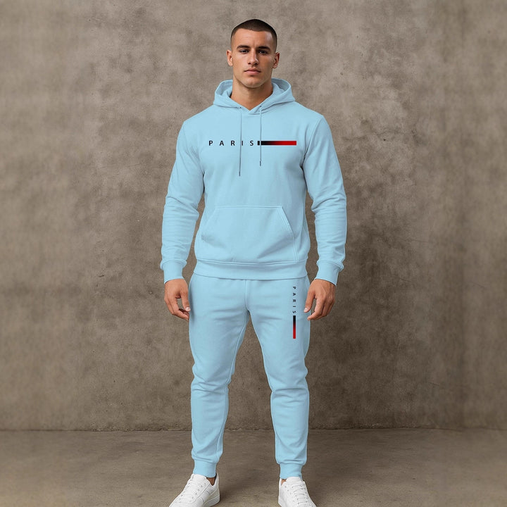 Herren sportlicher Hoodie und Jogginghose Set Aliams