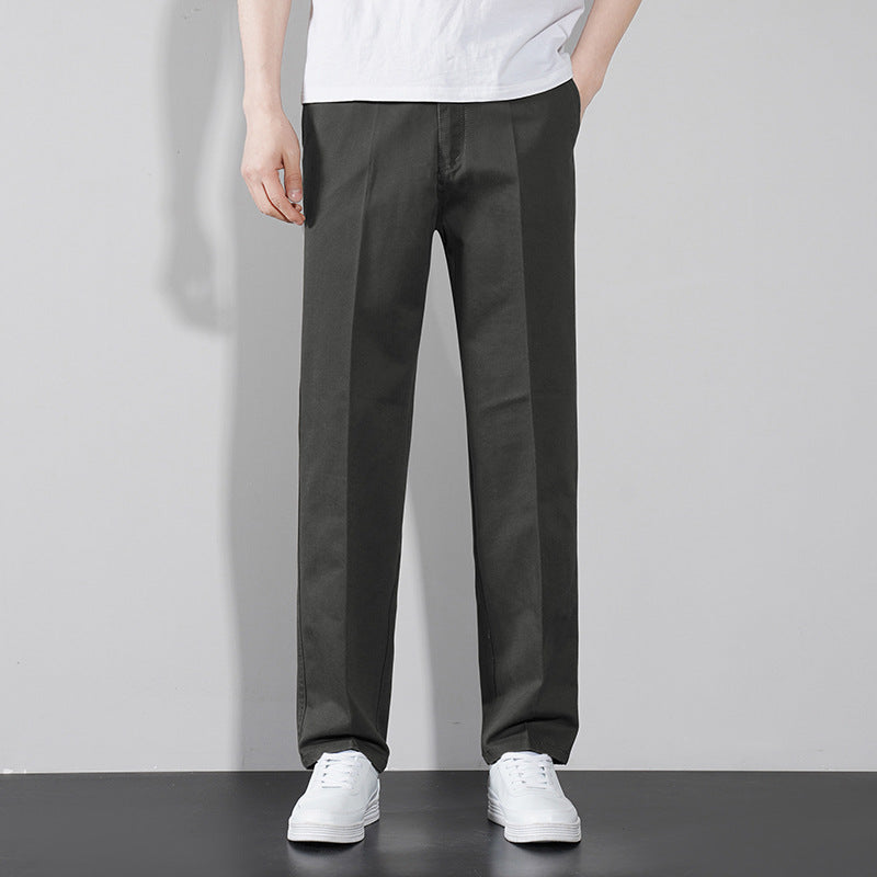 Herren schicke Freizeit-Hose mit elastischem Bund und bequemen Taschen Aliams