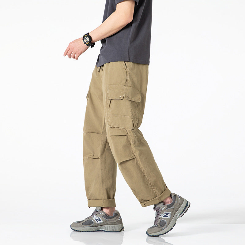 Herren Cargo-Style Hose mit praktischen Taschen Aliams