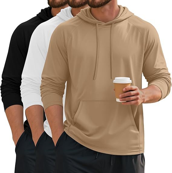 Herren Kapuzenpullover mit praktischem Kängurutaschen-Design und hochwertigem Material Aliams