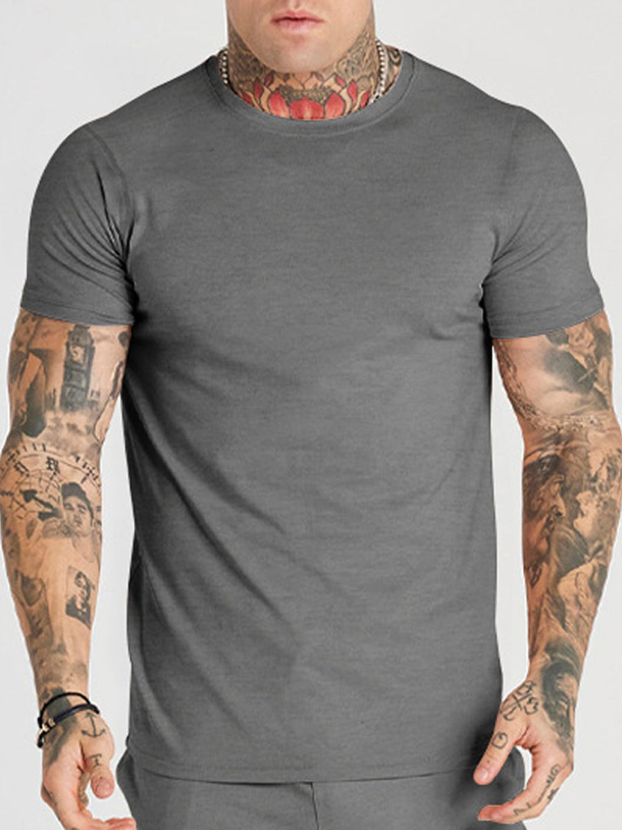 Herren körperbetontes T-Shirt Aliams