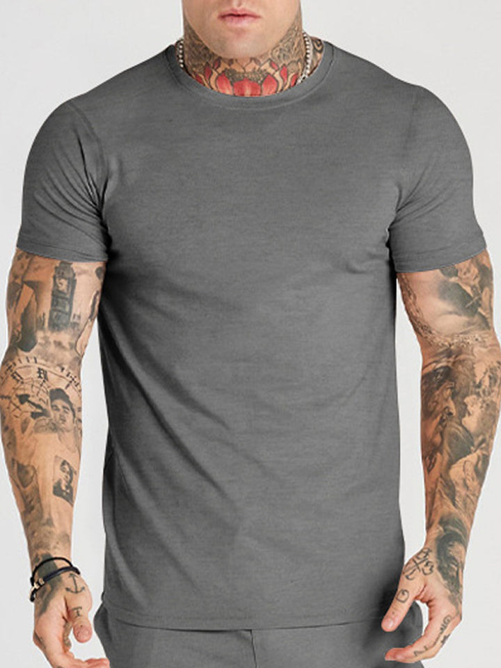 Herren körperbetontes T-Shirt Aliams