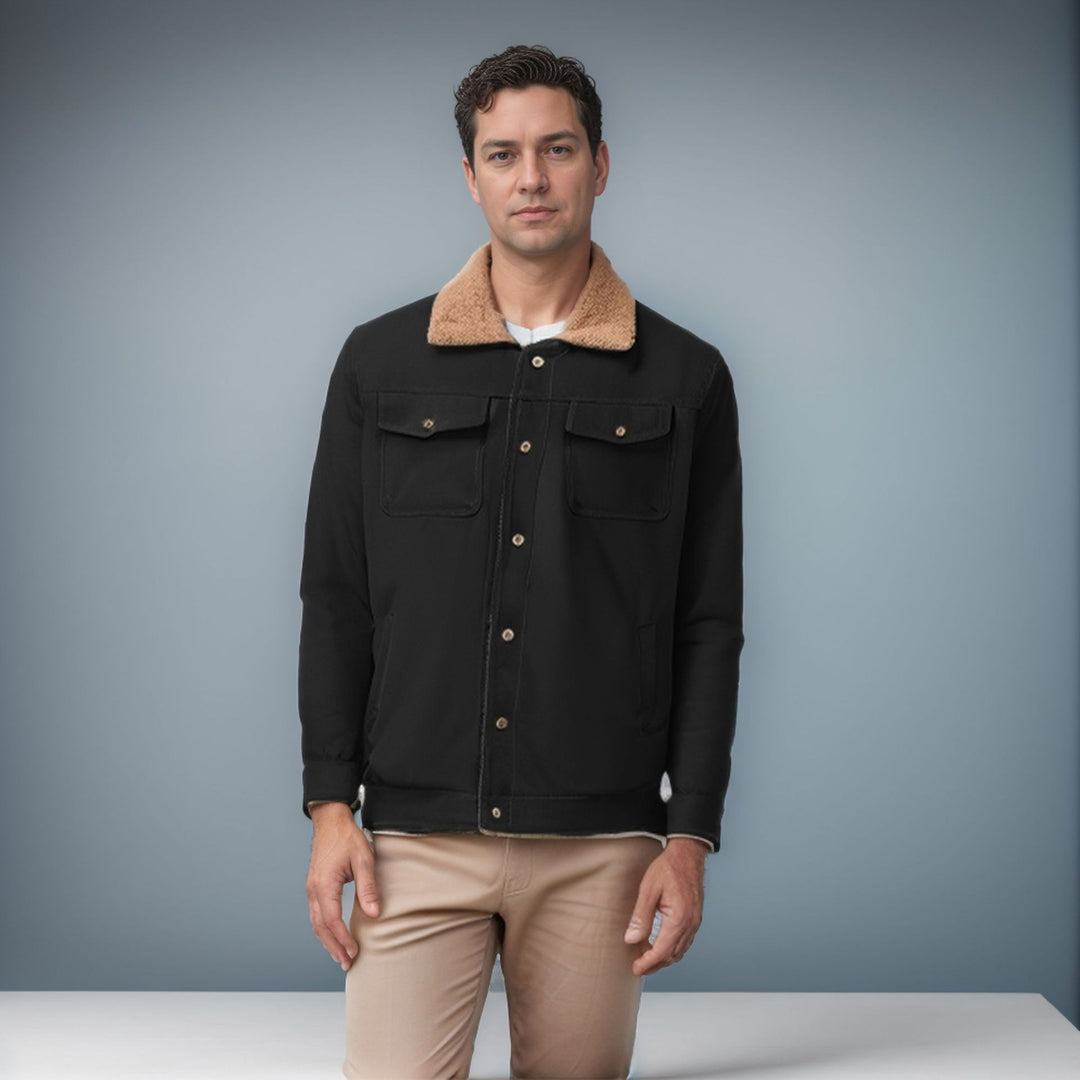 Herren Jacke mit Wendefunktion und Fleecefutter Aliams