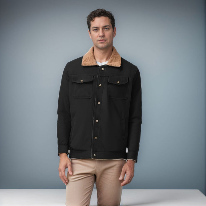 Herren Jacke mit Wendefunktion und Fleecefutter Aliams