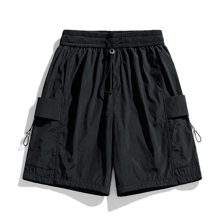 Herren Cargo-Shorts mit praktischen Seitentaschen und elastischem Bund Aliams