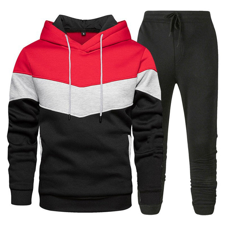 Herren Sportliches Sweatshirt und Jogginghose Set Aliams