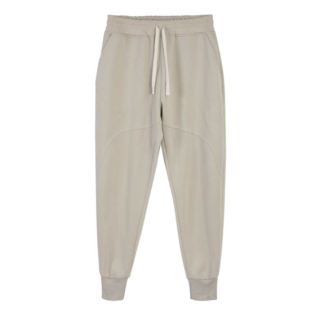 Herren Bequeme Jogginghose mit elastischem Bund und seitlichen Taschen Aliams