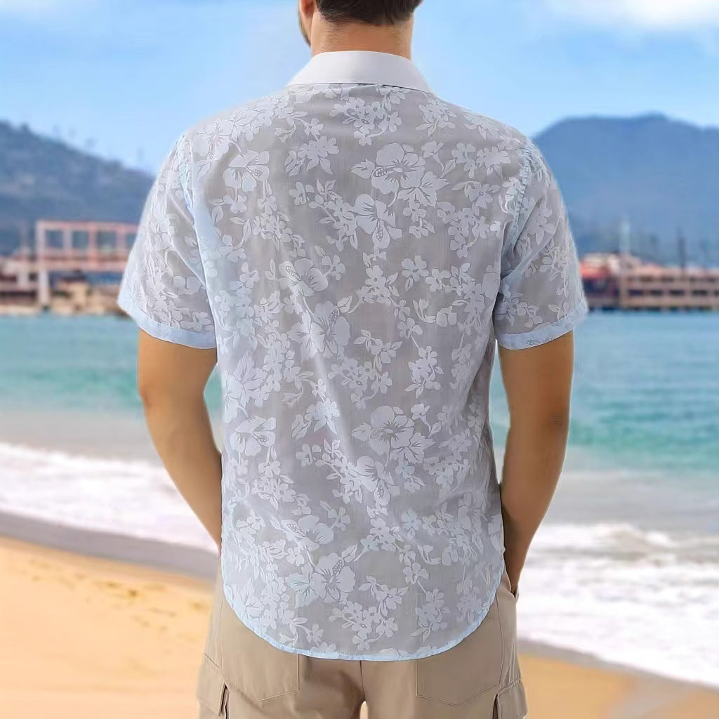 Herren Kurzarmhemd Aliams