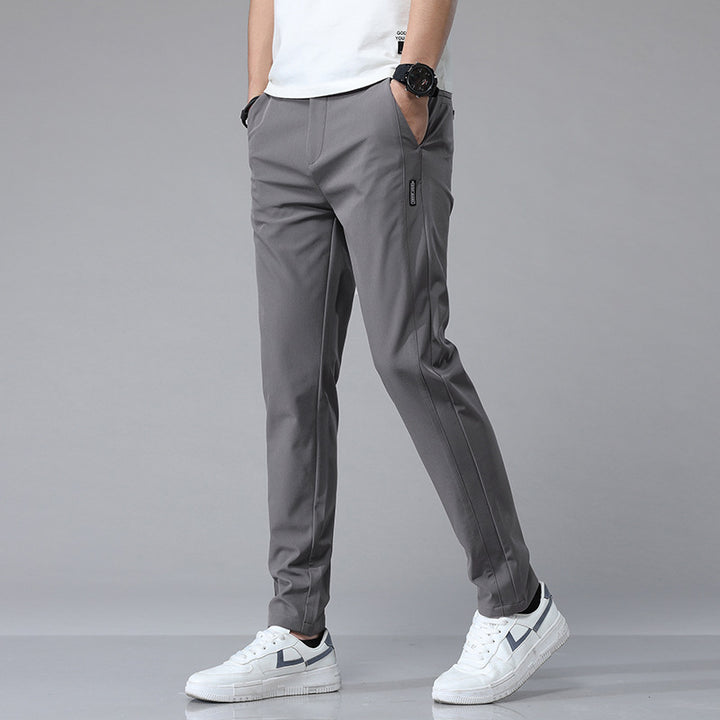 Herren Sportliche Slim-Fit Jogginghose Aliams