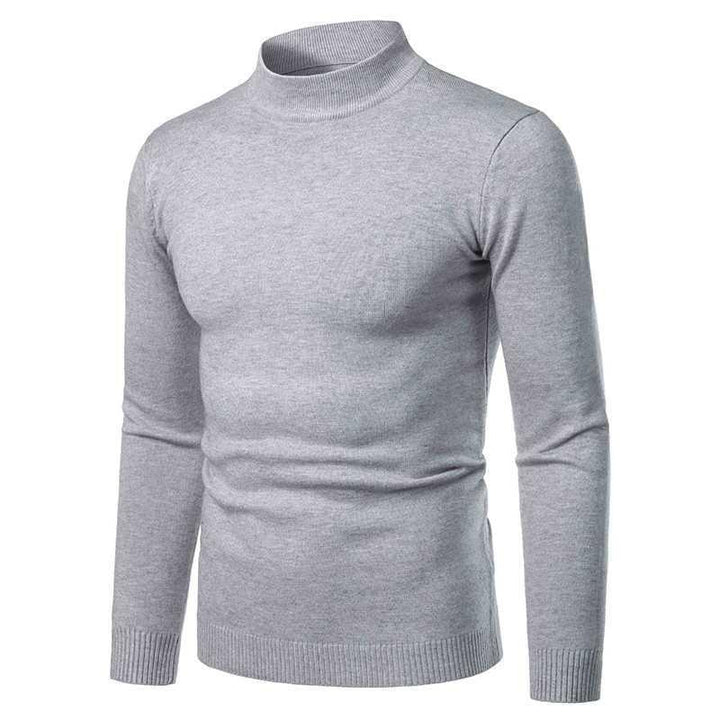 Herren Hochwertiger Rollkragenpullover aus feinem Strick Aliams