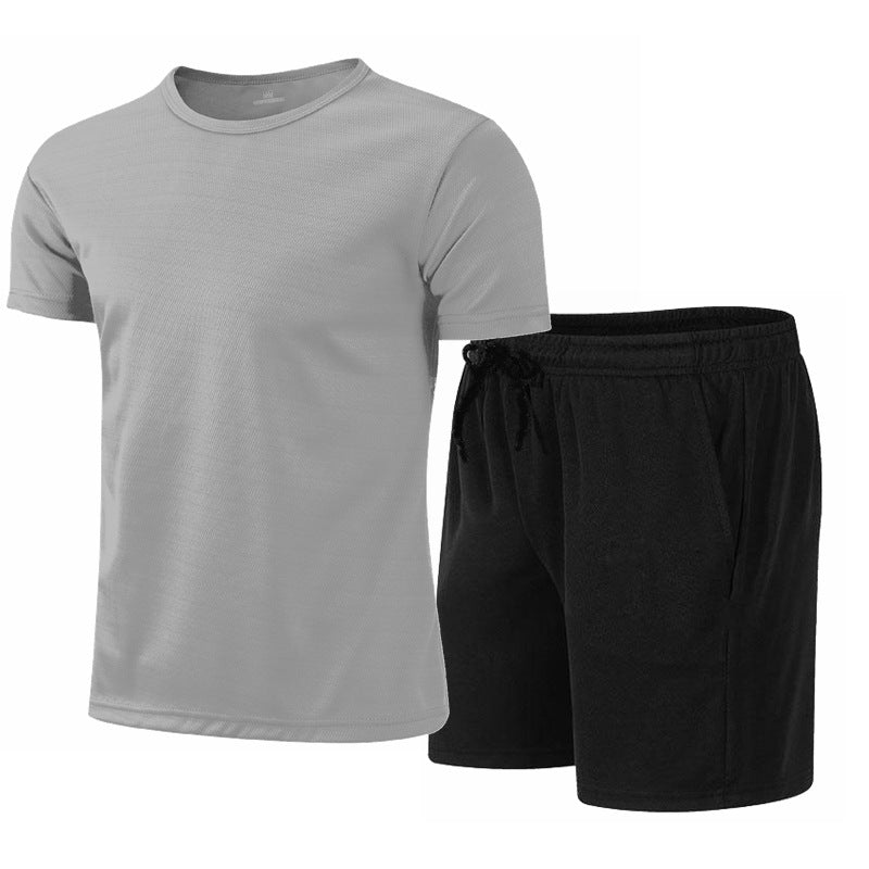 Herren sportliches Funktionsset mit T-Shirt und Shorts Aliams
