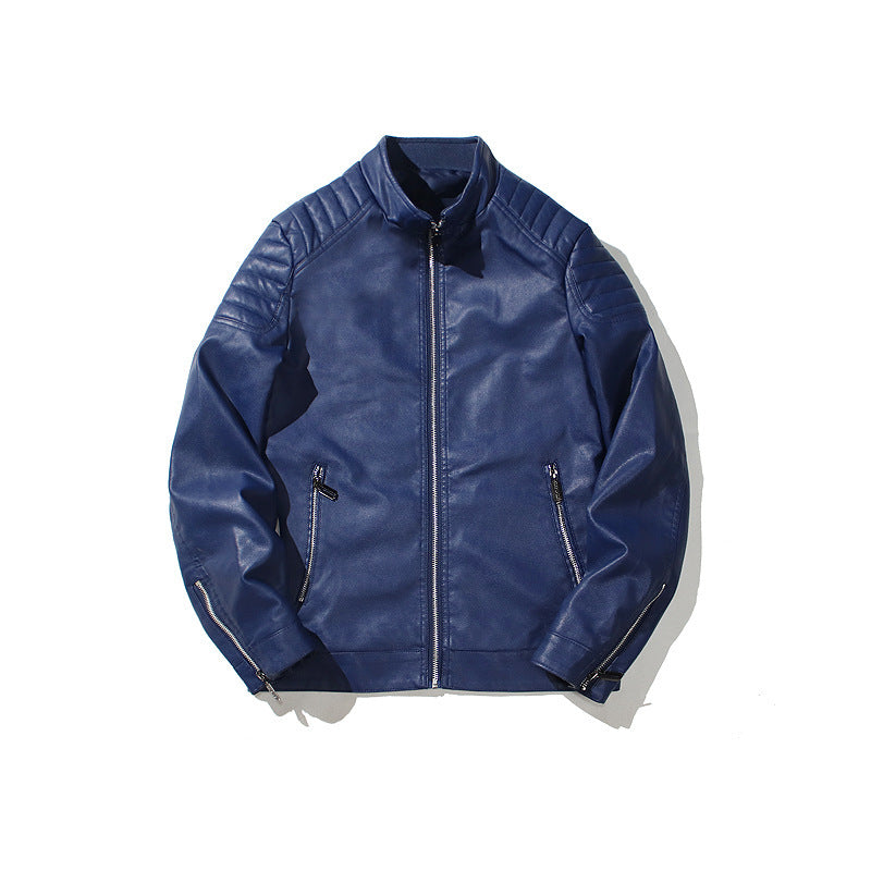 Herren Bikerjacke aus Leder Aliams