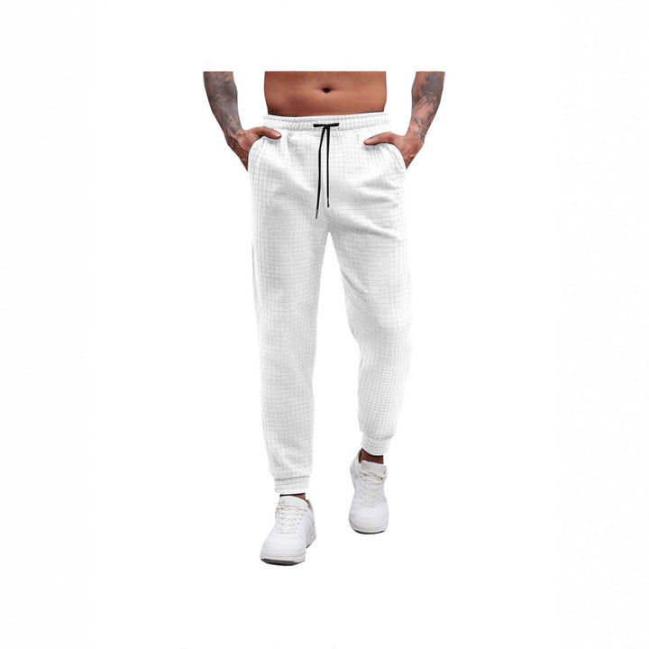 Herren bequeme Freizeithose mit strukturiertem Design Aliams