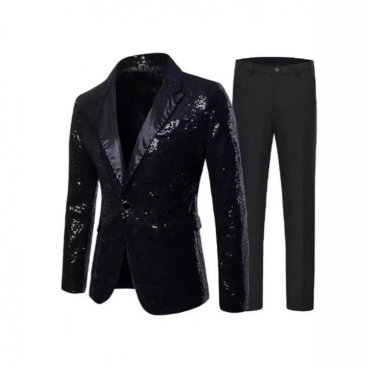 Herren Glitzer-Smokinganzug Aliams