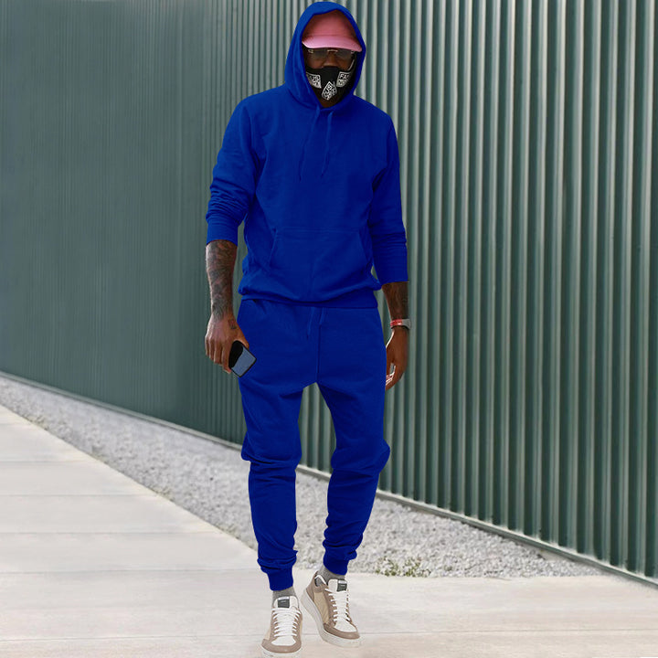 Herren Sportlicher Kapuzenanzug aus hochwertigem Sweatstoff Aliams