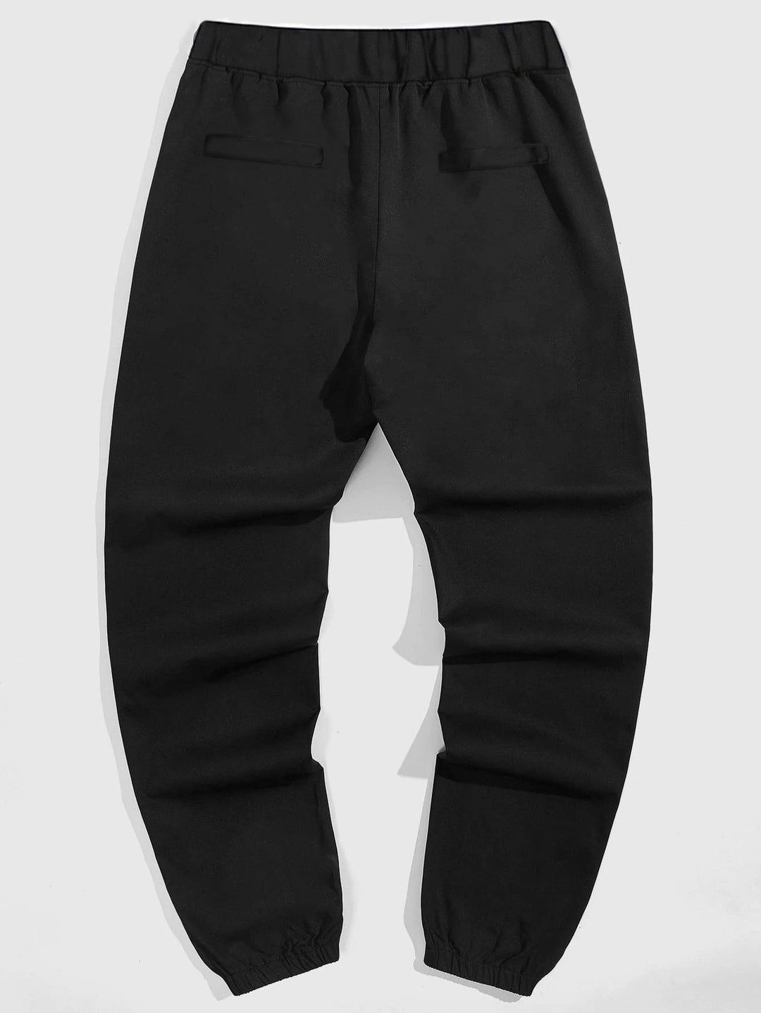 Herren Freizeit Jogginghose mit kontrastierenden Reißverschlusstaschen und elastischem Bund Aliams