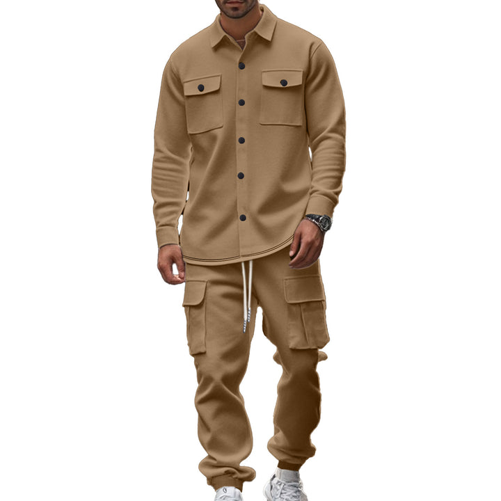 Herren Urbaner Freizeitanzug mit funktionalen Taschen Aliams