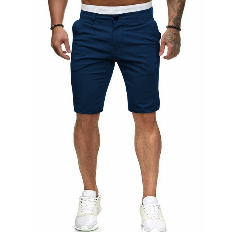 Herren Chino-Shorts mit modernem Schnitt und praktischen Taschen Aliams