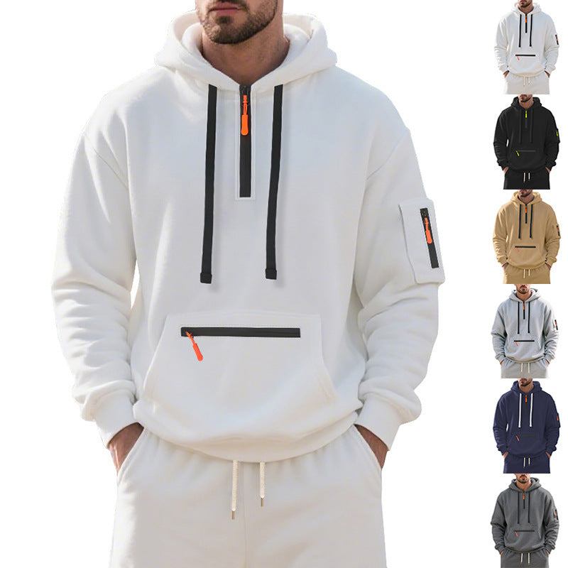 Herren Urbaner Multifunktions Kapuzenpullover Aliams