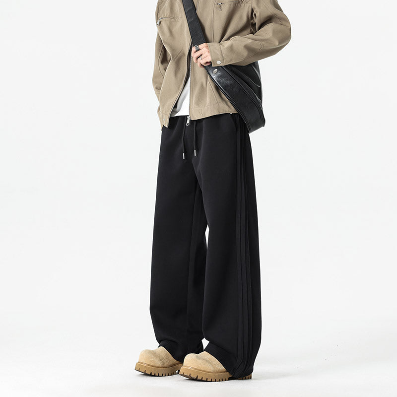 Herren Bequeme und lässige Freizeithosen mit weitem Schnitt Aliams