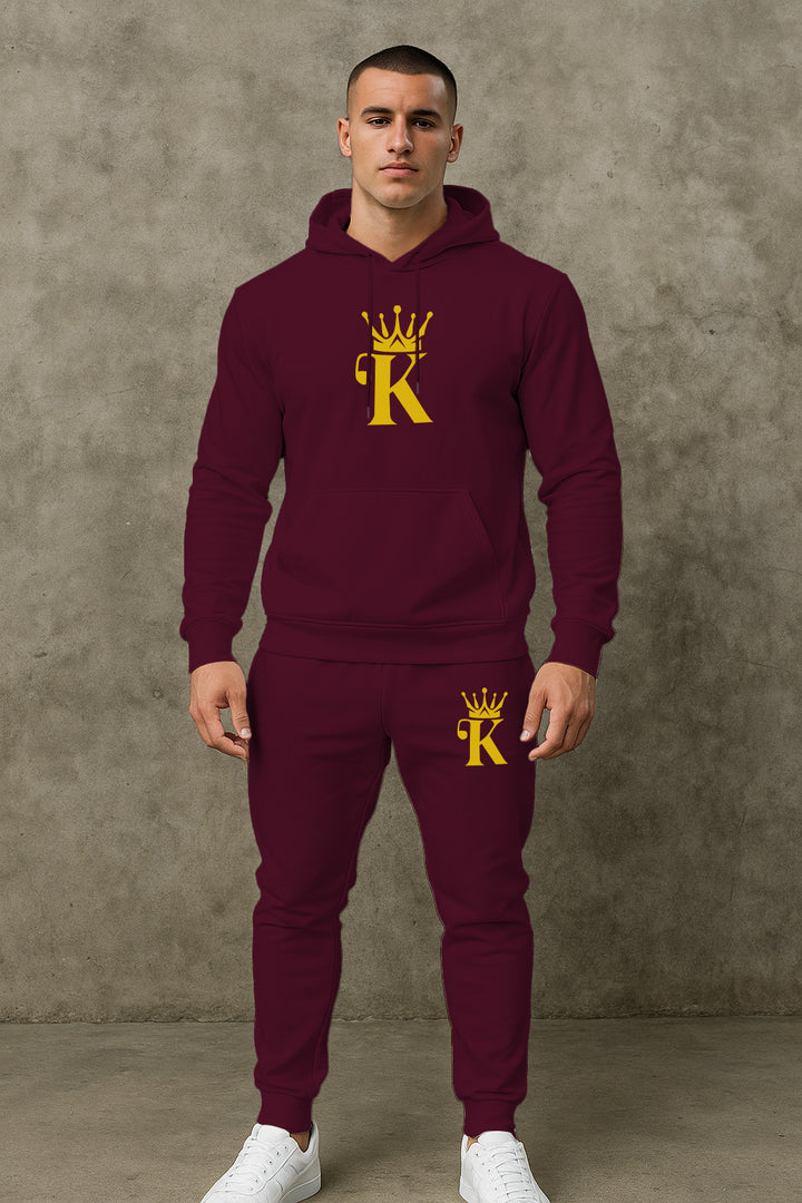 Herren bequemer Hoodie und Jogginghose Set Aliams