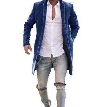 Herren eleganter Langmantel Aliams