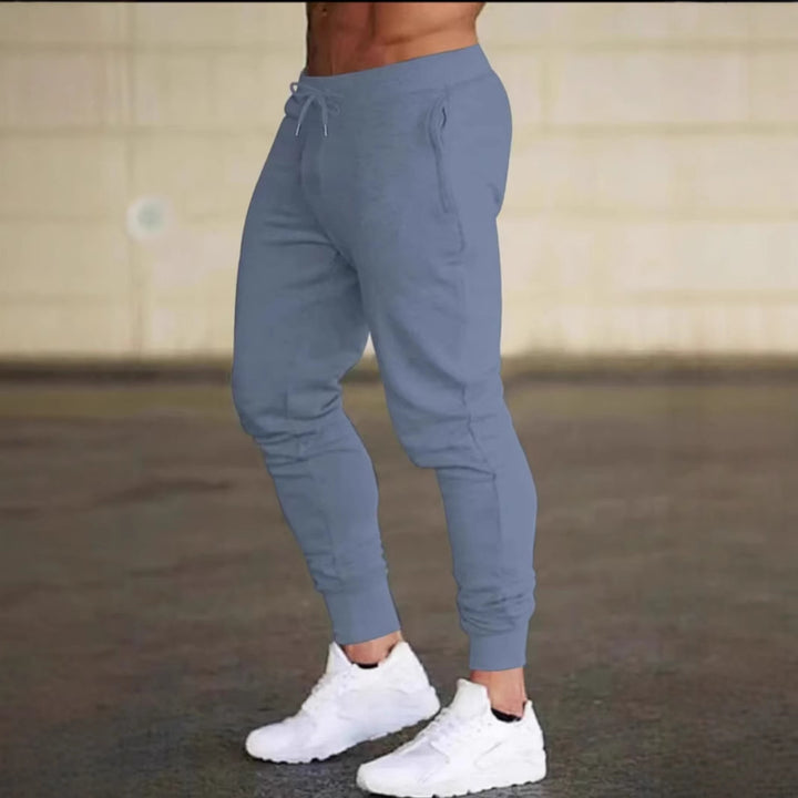 Herren sportliche Slim-Fit Jogginghose Aliams