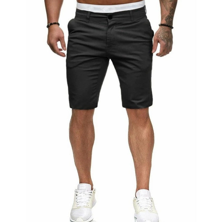 Herren Chino-Shorts mit modernem Schnitt und praktischen Taschen Aliams
