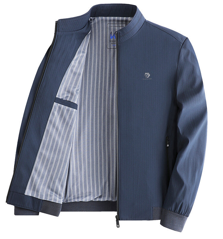 Herren eleganter Freizeitblouson mit modischem Schnitt Aliams