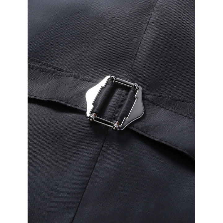 Herren Glamouröse Satinweste Aliams