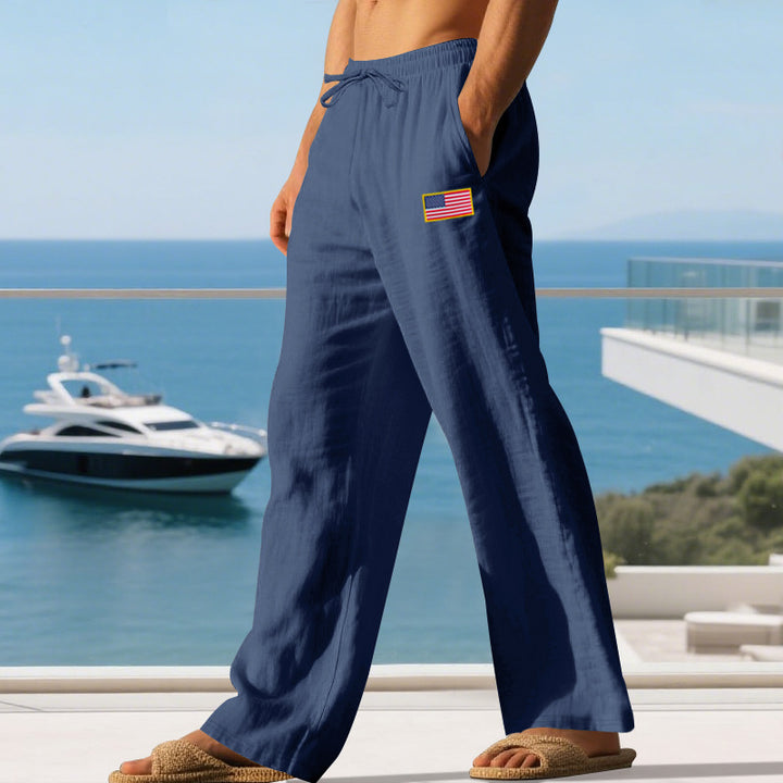 Herren Sommerliche Freizeithose Aliams