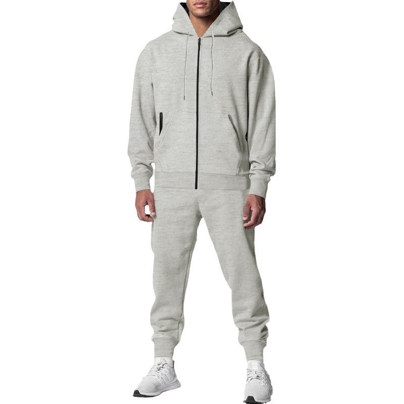 Herren Sportliches Hoodie- und Jogginghose-Set Aliams