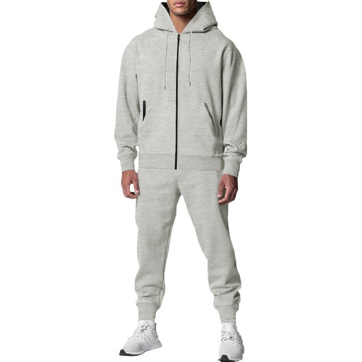 Herren Sportliches Hoodie- und Jogginghose-Set Aliams