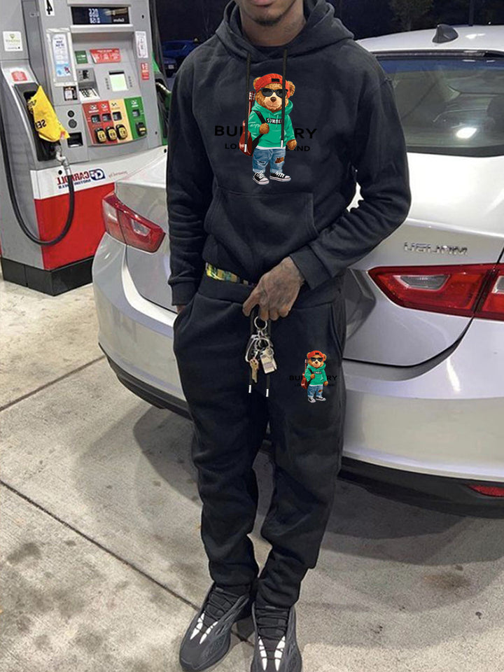 Herren Sweatshirt- und Hosen-Set Aliams