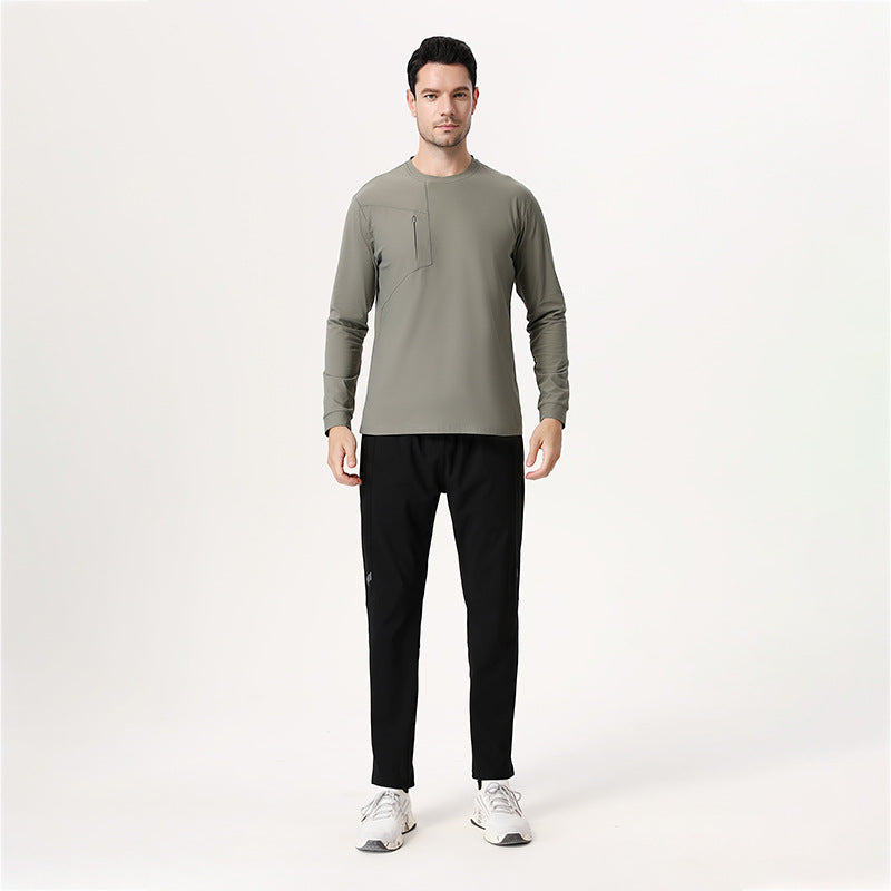 Herren Funktionsshirt mit praktischem Reißverschluss und innovativem Belüftungssystem Aliams