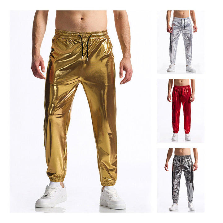 Herren glänzende Freizeitjacke Aliams