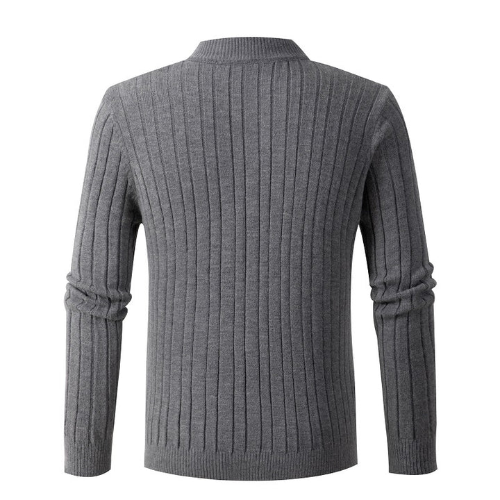 Herren Feinstrickpullover mit Stehkragen Aliams