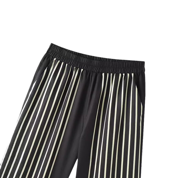 Damen Modernes Freizeit-Set mit geometrischem Muster Aliams