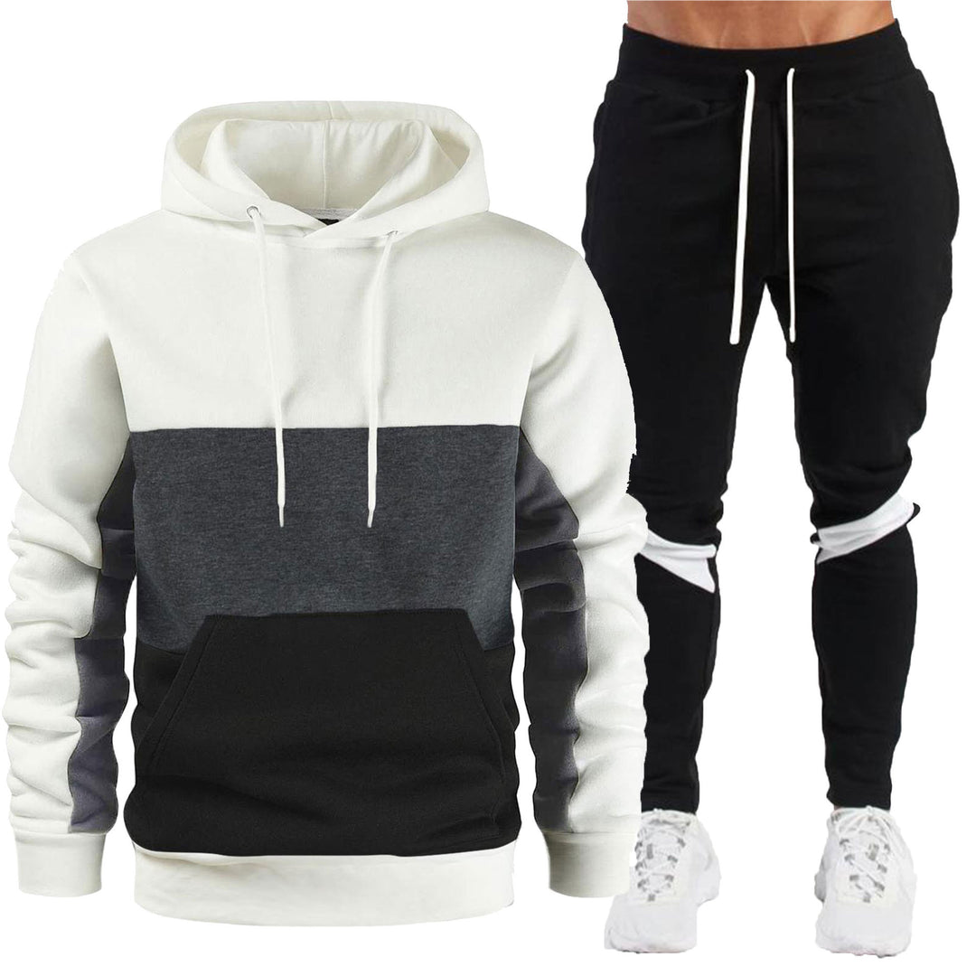 Herren sportlicher Hoodie und Jogginghose-Set Aliams