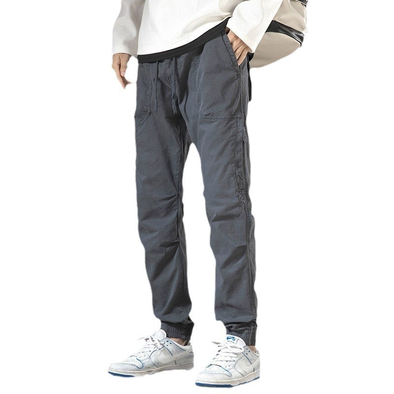 Herren Cargo-Hose mit elastischem Bund und praktischen Seitentaschen Aliams