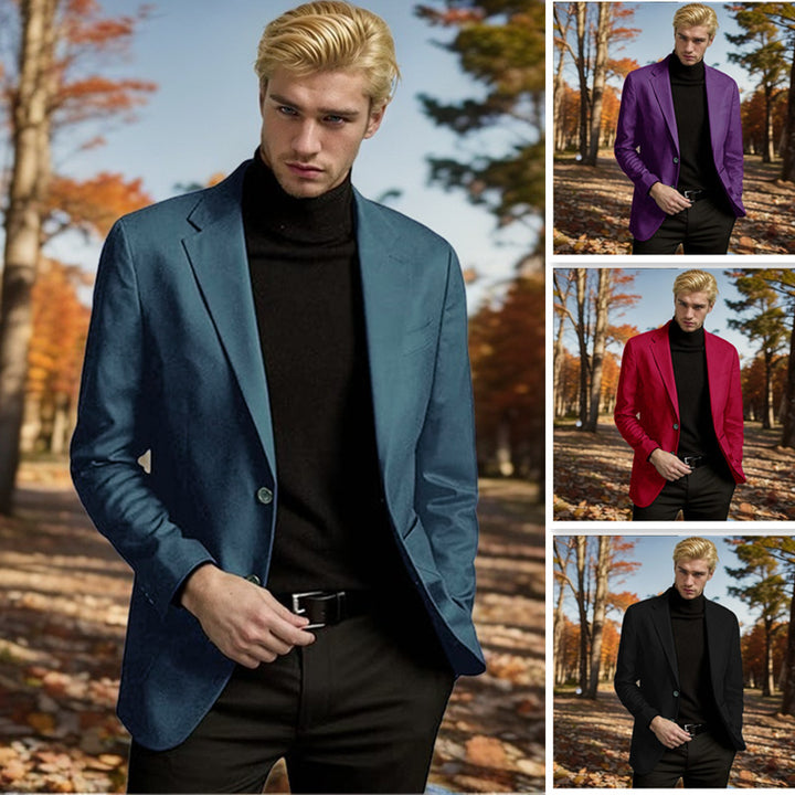 Herren Eleganter Blazer mit stilvollem Schnitt und hochwertigem Material Aliams