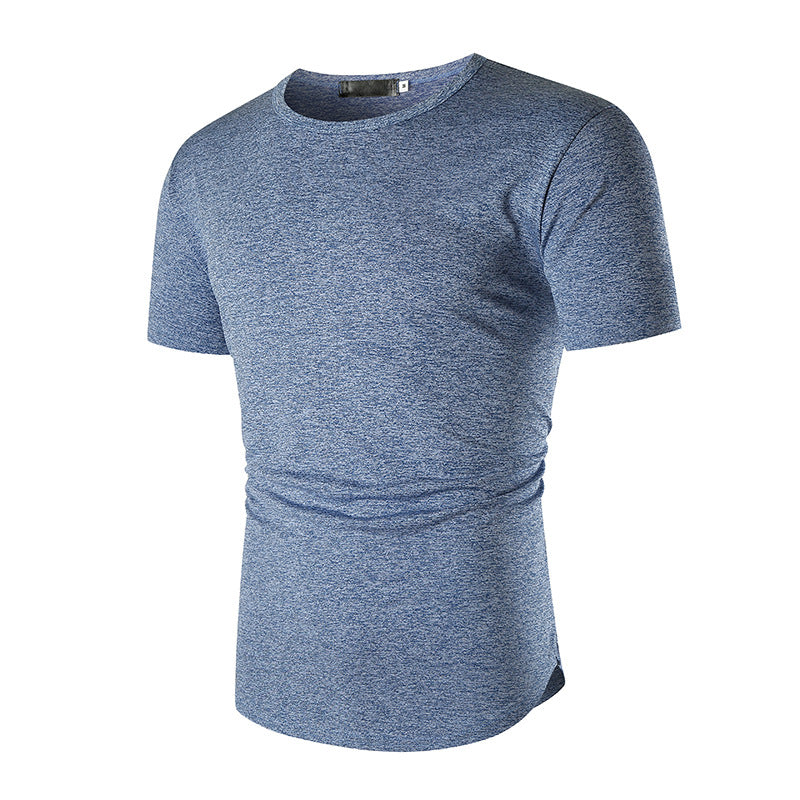 Herren sportliches T-Shirt mit atmungsaktiver Funktionsfaser und bequemer Passform Aliams