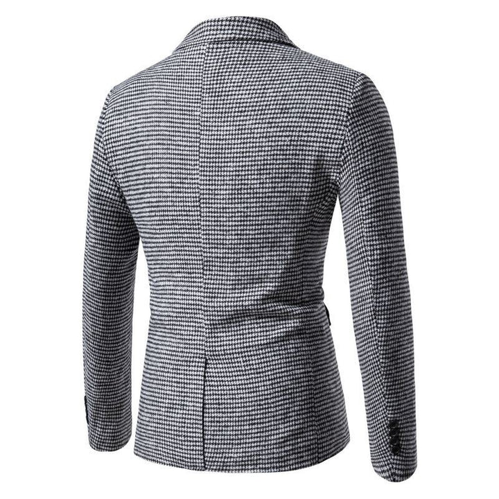 Herren eleganter Blazer im Karomuster Aliams